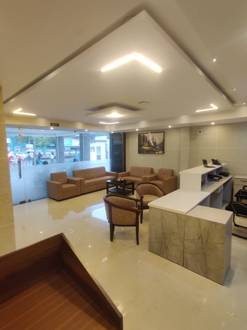 Megha Residency entrance and guest access