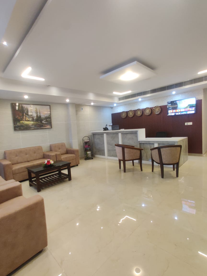 Megha Residency reception lobby
