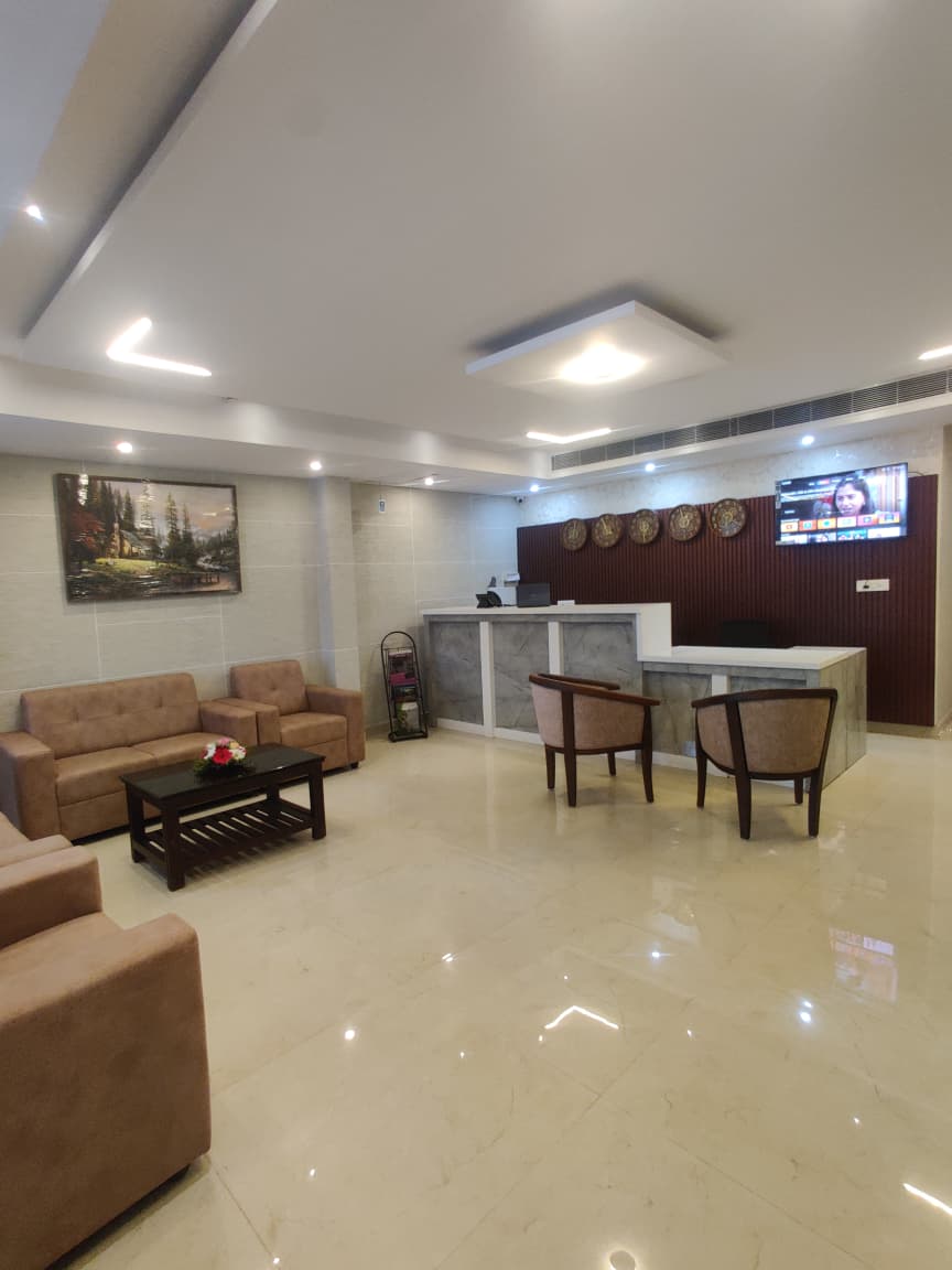 Lobby and reception area